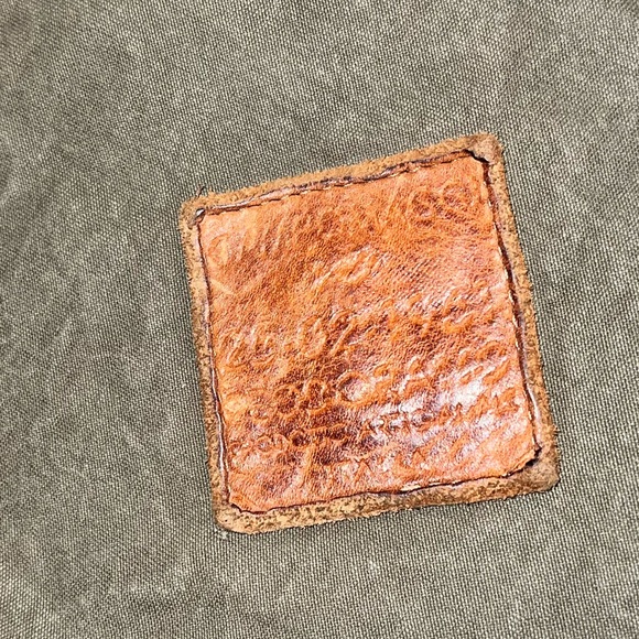 Campomaggi Genziana Canvas and Leather Shopper Tote - Picture 7 of 16